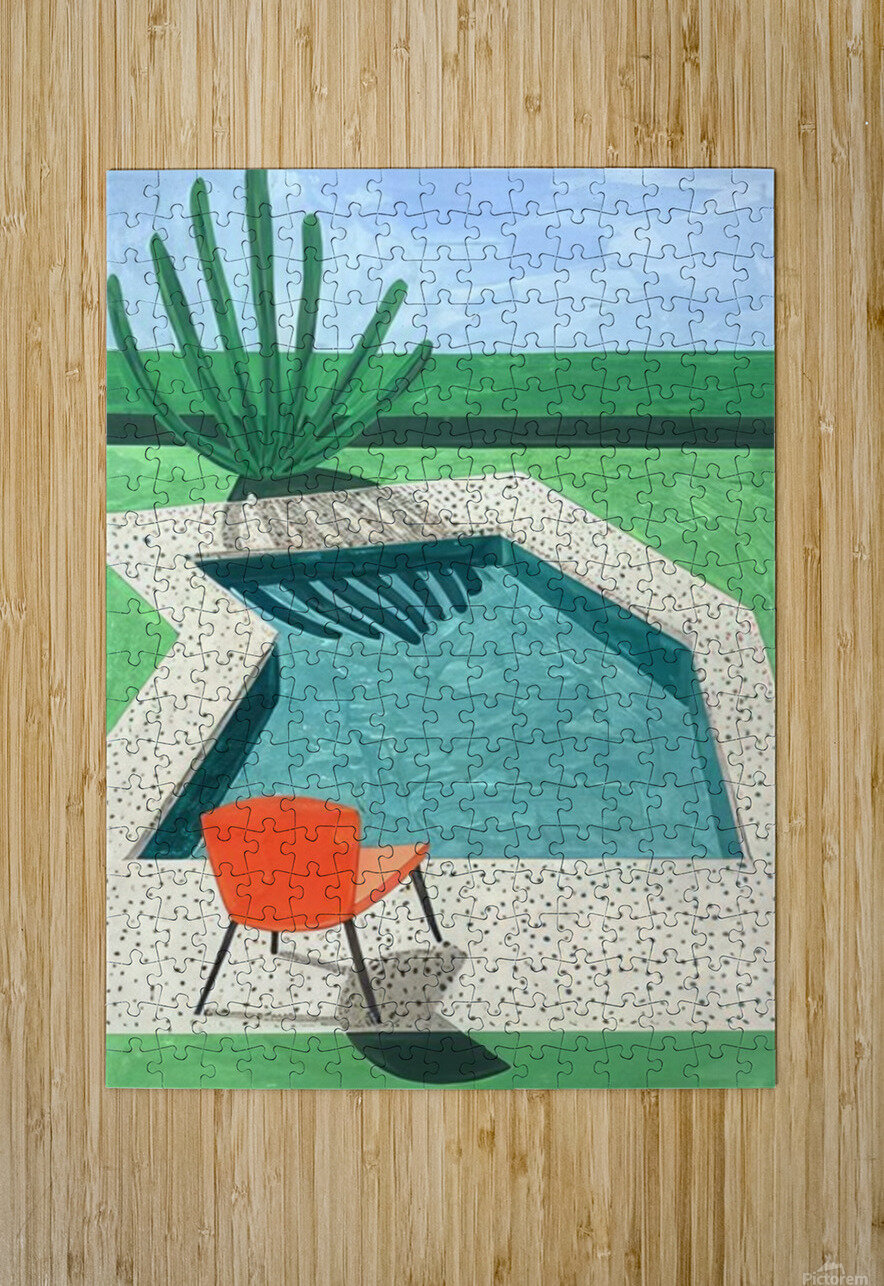 David Hockney 9 AmericanPainters Puzzle printing