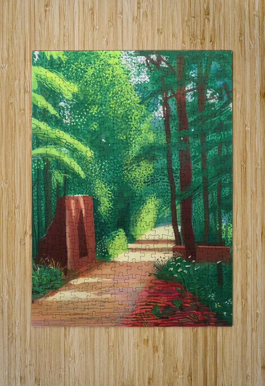 David Hockney  AmericanPainters Puzzle printing