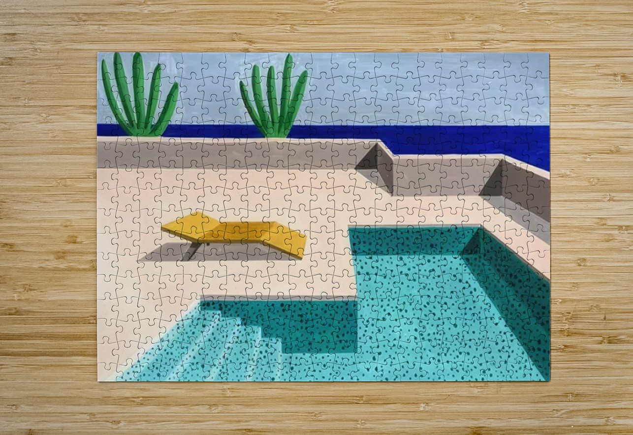 David Hockney AmericanPainters Puzzle printing