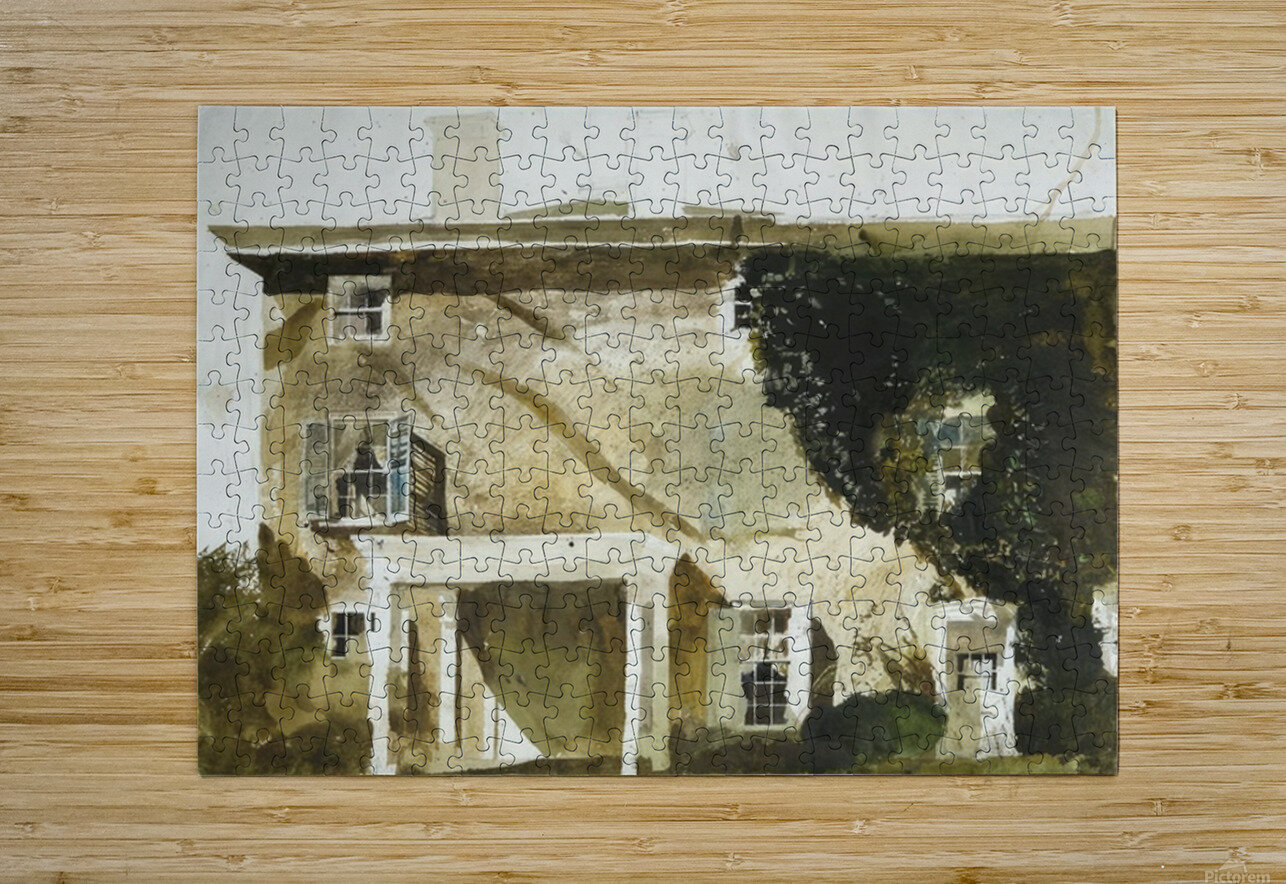 The Hatton House   1967 - andrew wyeth AmericanPainters Puzzle printing