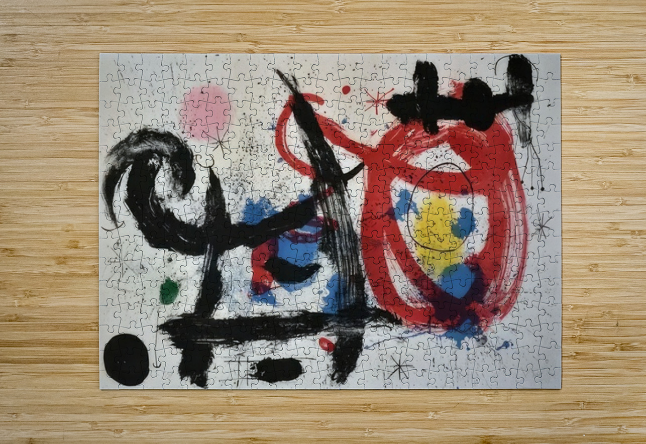 Joan Miro AmericanPainters Puzzle printing
