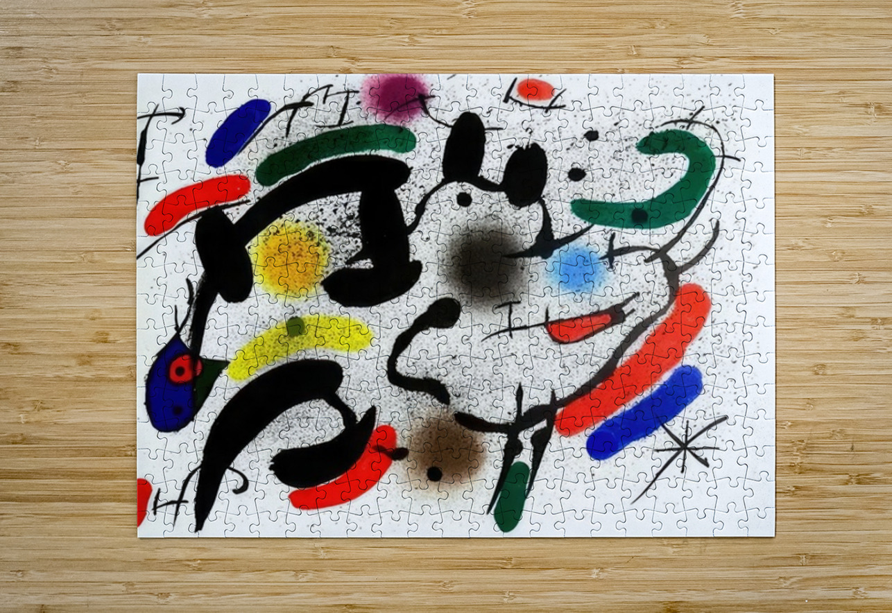 Joan Miro AmericanPainters Puzzle printing