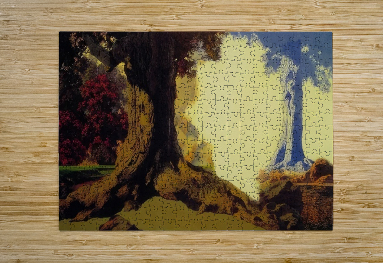 Maxfield Parrish 10 AmericanPainters Puzzle printing
