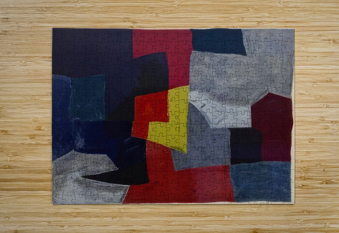 Serge Poliakoff 16 AmericanPainters Puzzle printing