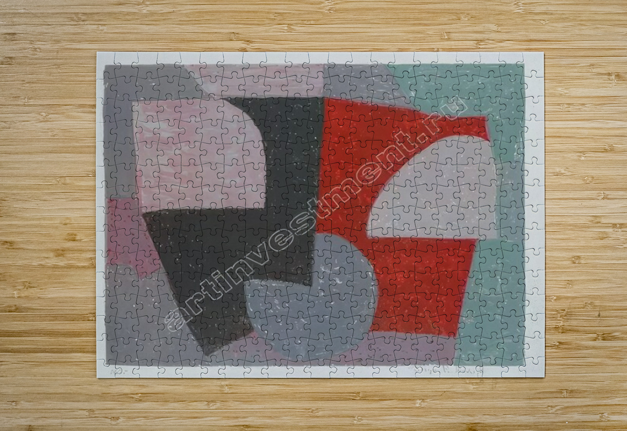Serge Poliakoff 22 AmericanPainters Puzzle printing