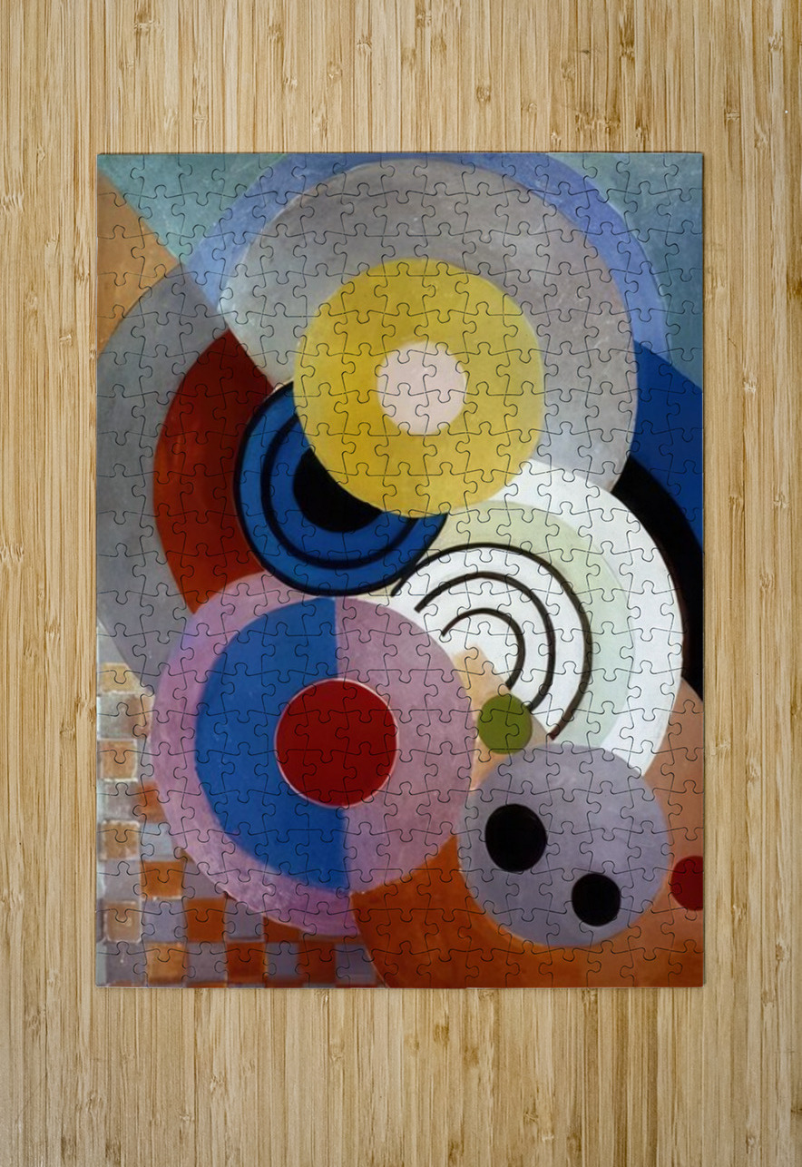 Sonia Delaunay 3 AmericanPainters Puzzle printing