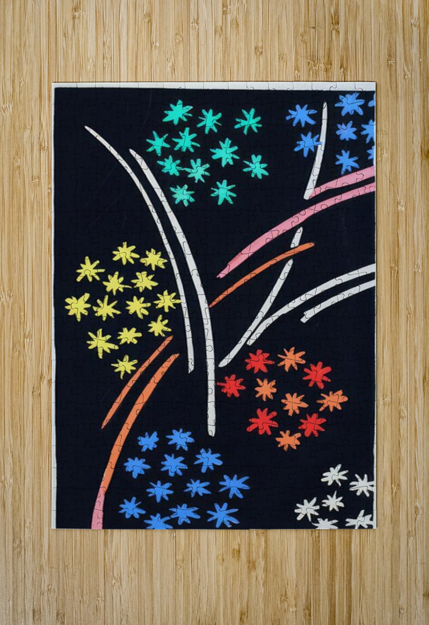 Sonia Delaunay 12 AmericanPainters Puzzle printing