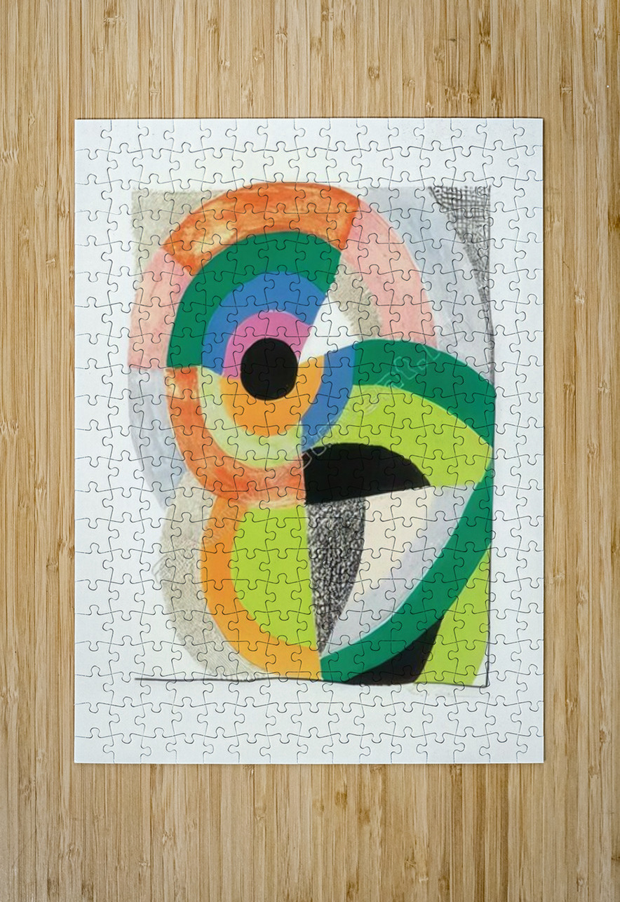 Sonia Delaunay 16 AmericanPainters Puzzle printing