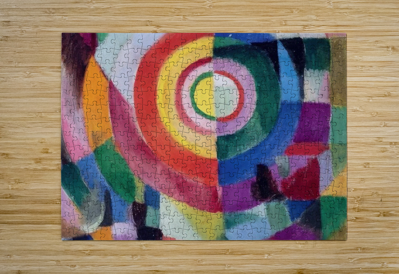 Sonia Delaunay 53 AmericanPainters Puzzle printing
