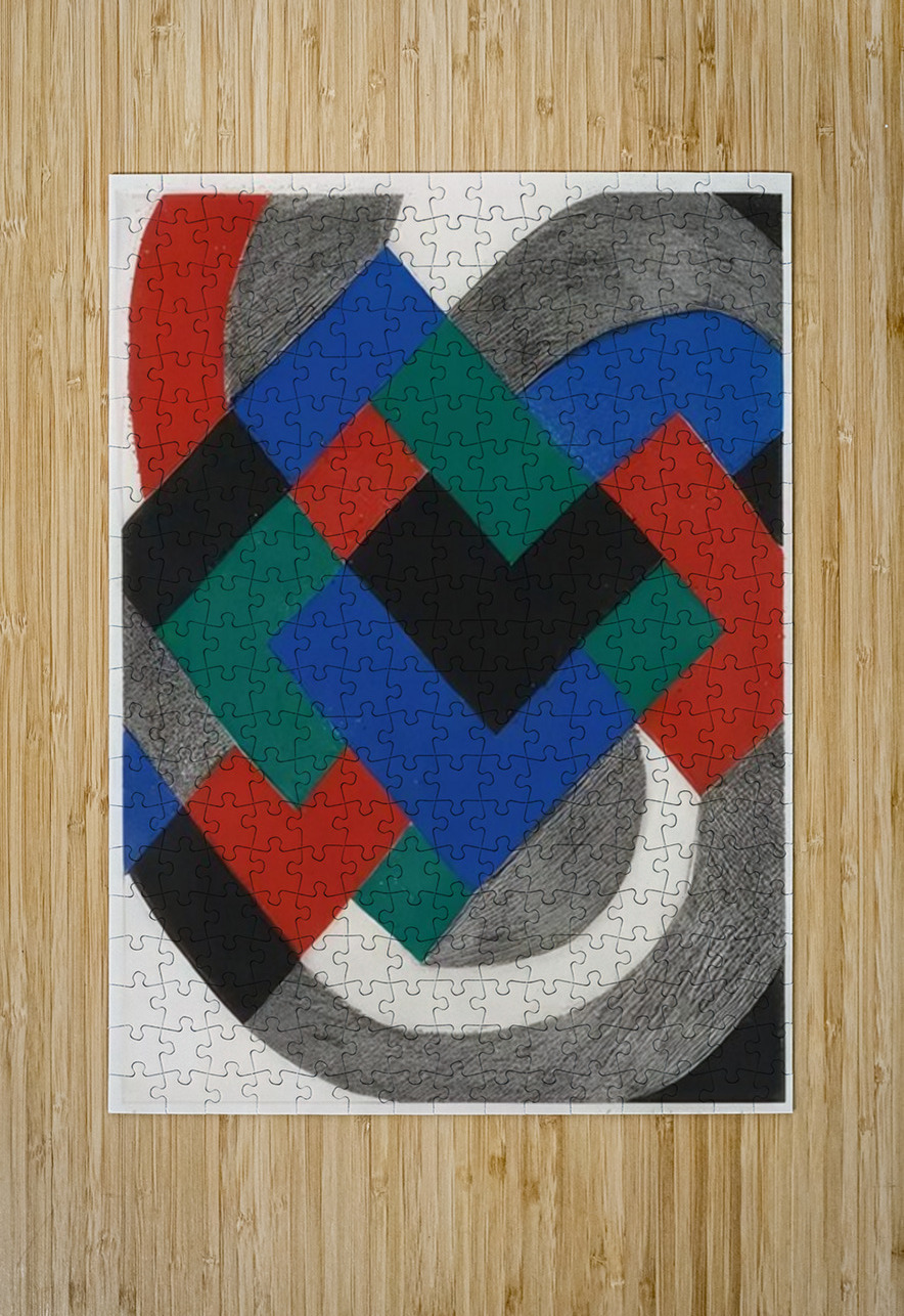 Sonia Delaunay 59 AmericanPainters Puzzle printing