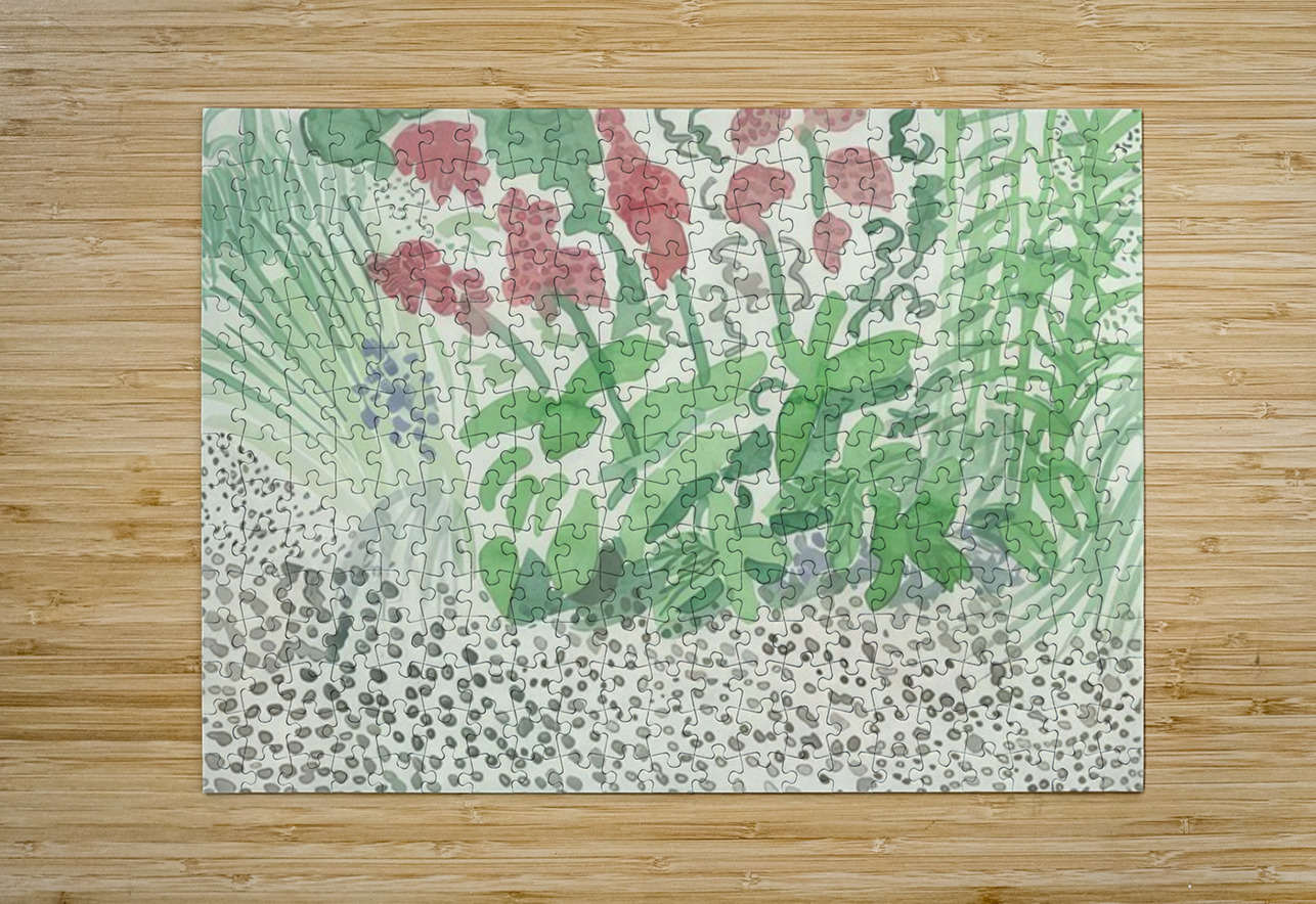 David Hockney 4 AmericanPainters Puzzle printing