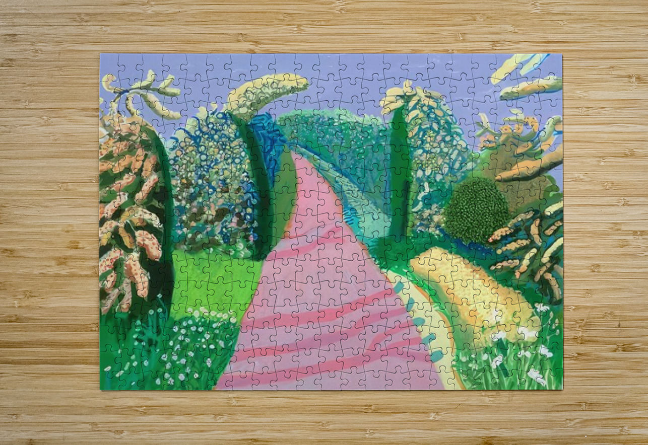 David Hockney 27 AmericanPainters Puzzle printing