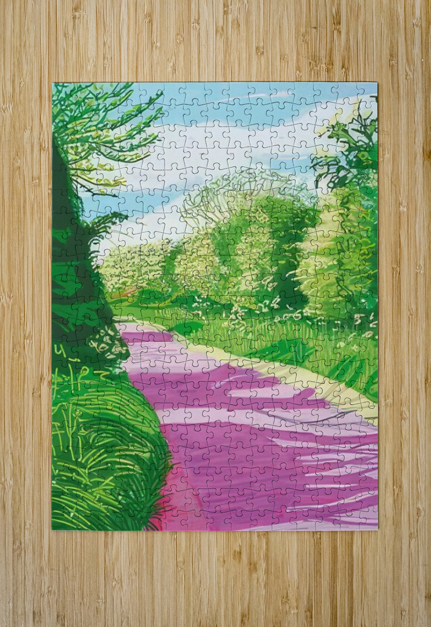 David Hockney 45 AmericanPainters Puzzle printing