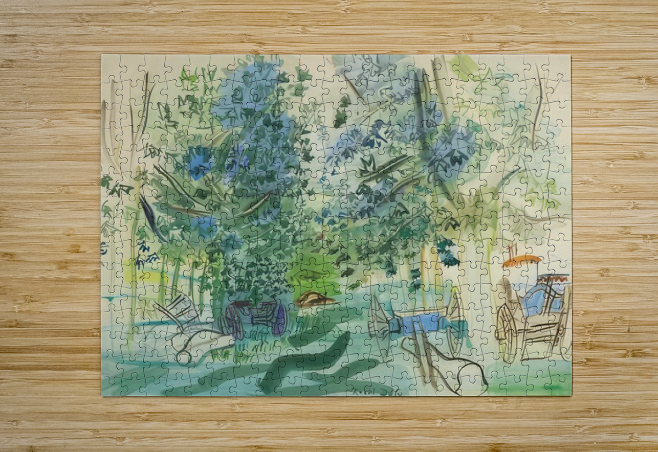Raoul Dufy 50 AmericanPainters Puzzle printing