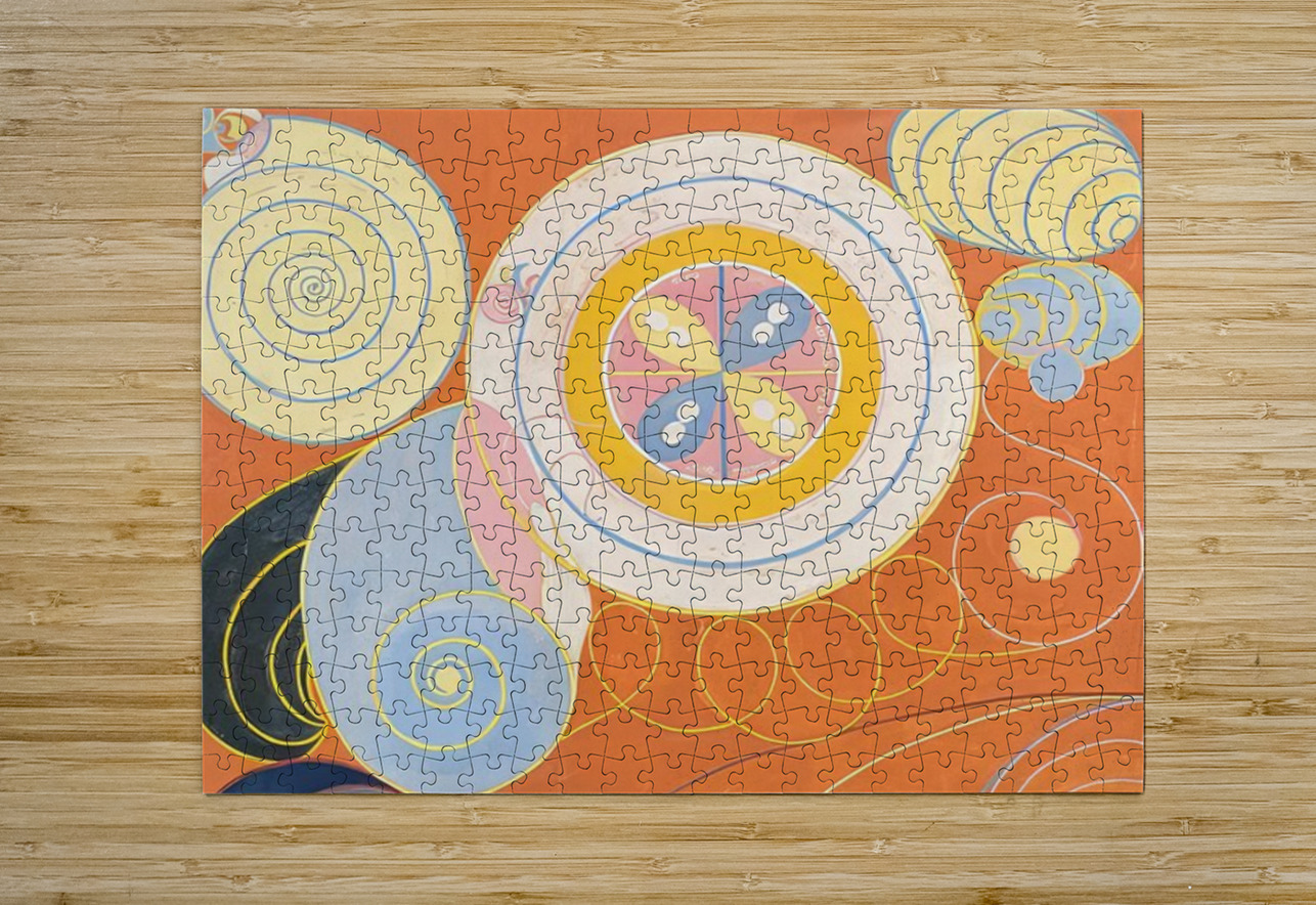  Art by Hilma af Klint 10 AmericanPainters Puzzle printing