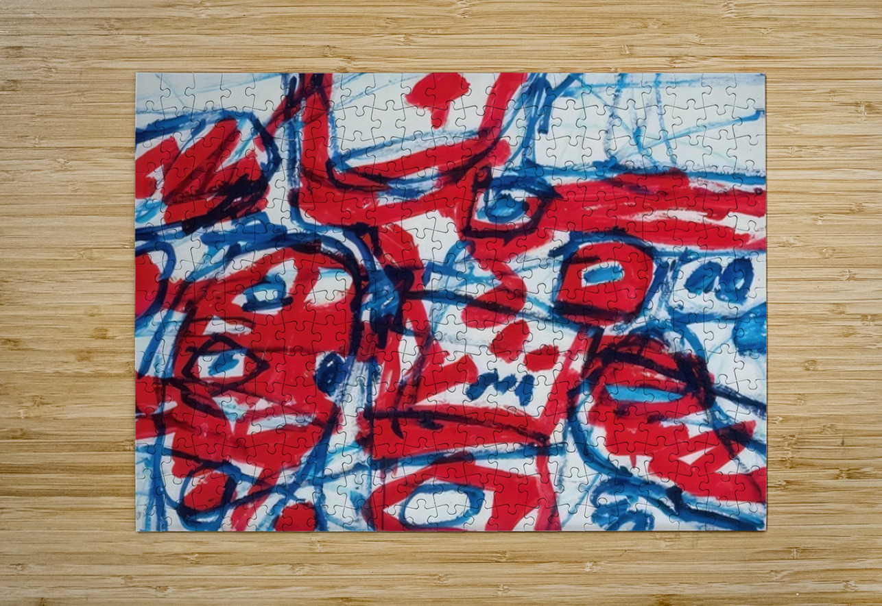 JEAN DUBUFFET 39 AmericanPainters Puzzle printing