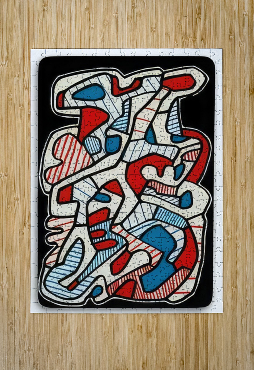 JEAN DUBUFFET 46 AmericanPainters Puzzle printing