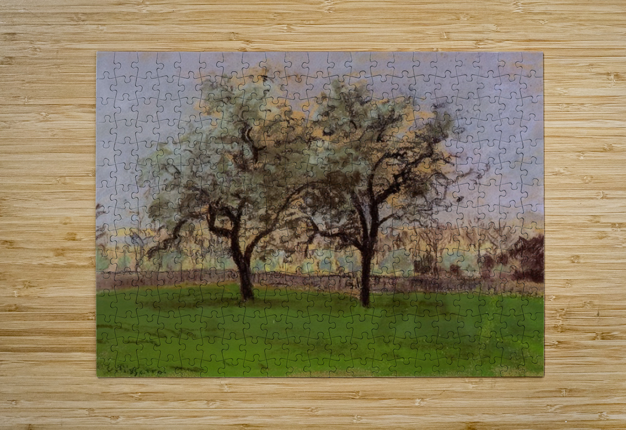 Apples Trees at Pontoise 1872 Camille Pissarr AmericanPainters Puzzle printing
