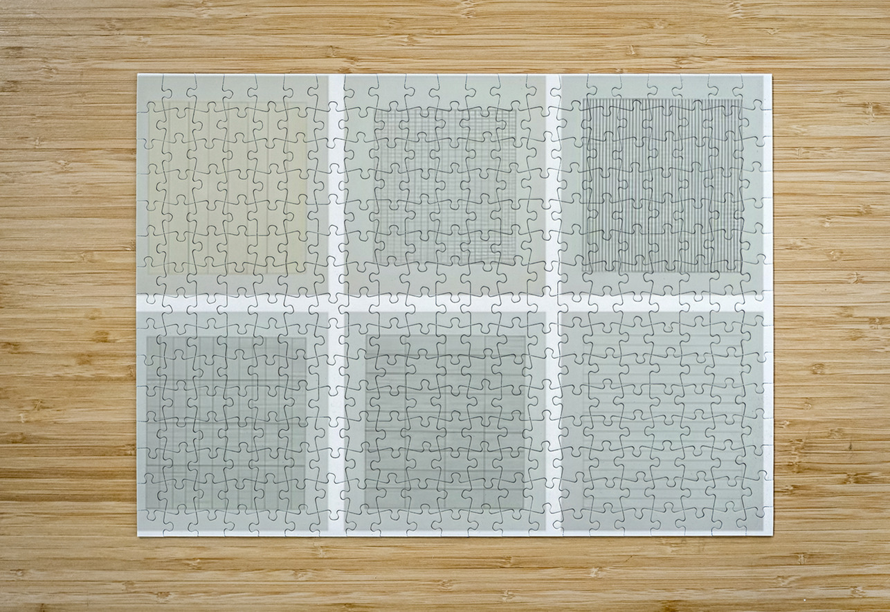 Agnes Martin    40 AmericanPainters Puzzle printing