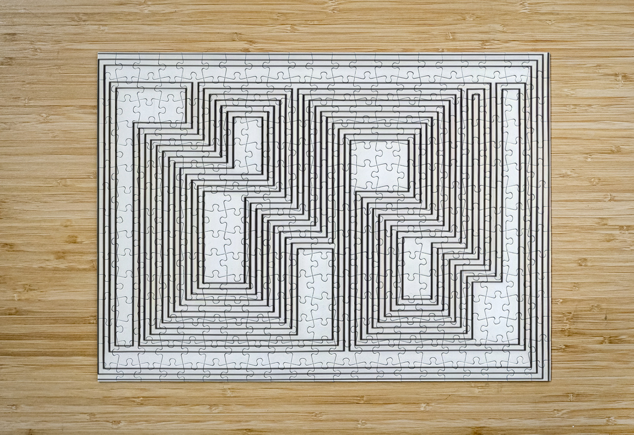 Josef Albers    40 AmericanPainters Puzzle printing