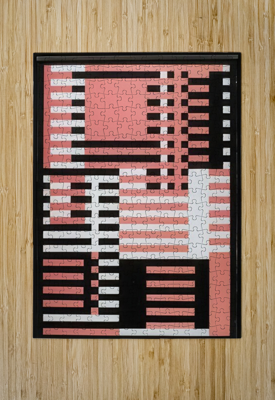 Josef Albers    2 AmericanPainters Puzzle printing