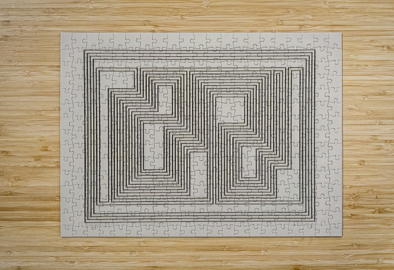 Josef Albers    48 AmericanPainters Puzzle printing