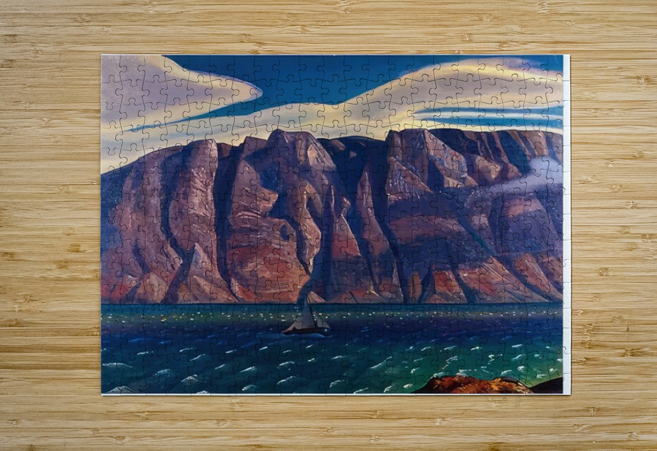 Rockwell Kent  6 AmericanPainters Puzzle printing