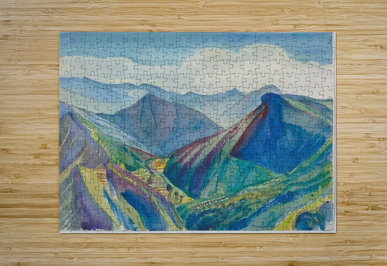 Rockwell Kent  8 AmericanPainters Puzzle printing