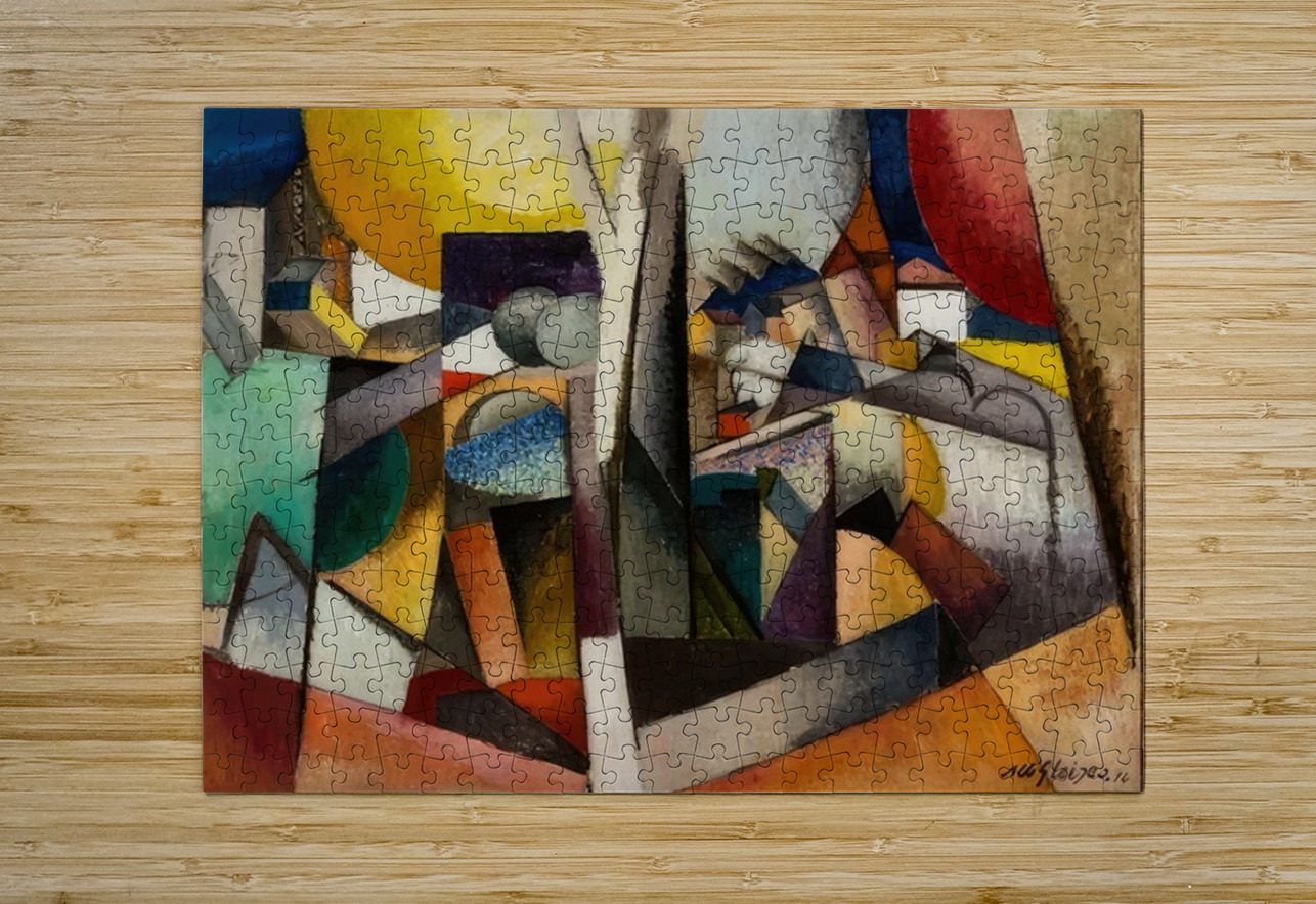 Albert Gleizes  22 AmericanPainters Puzzle printing