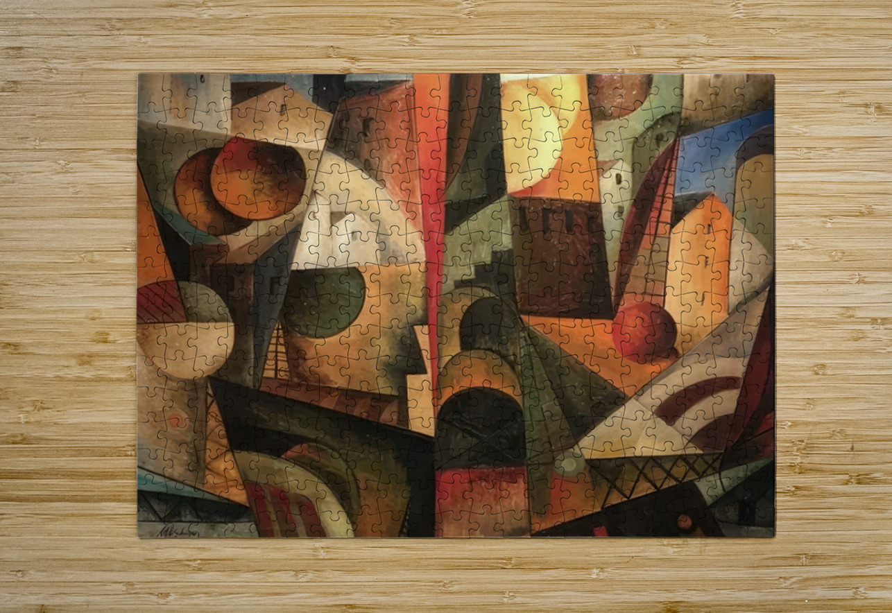 Albert Gleizes  28 AmericanPainters Puzzle printing
