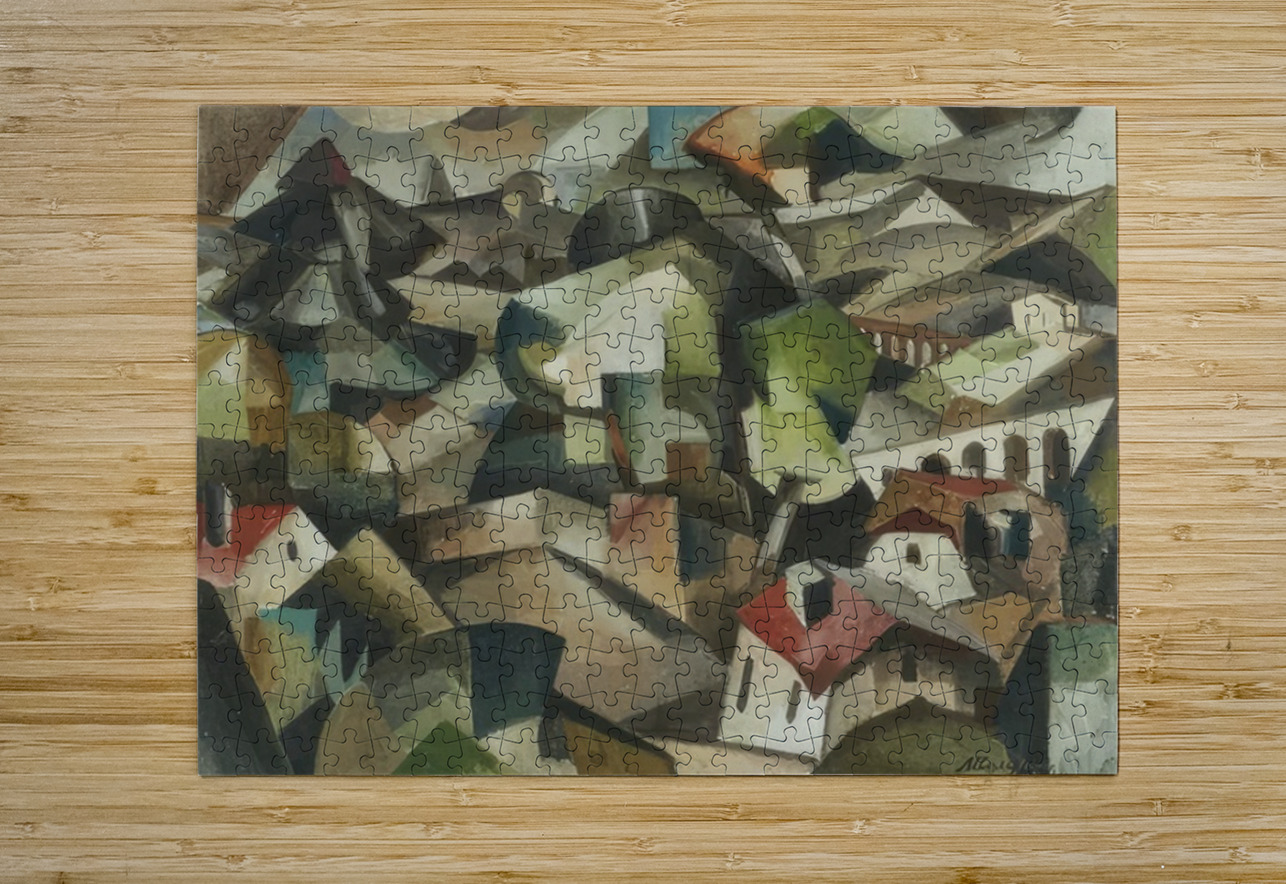 Albert Gleizes  48 AmericanPainters Puzzle printing