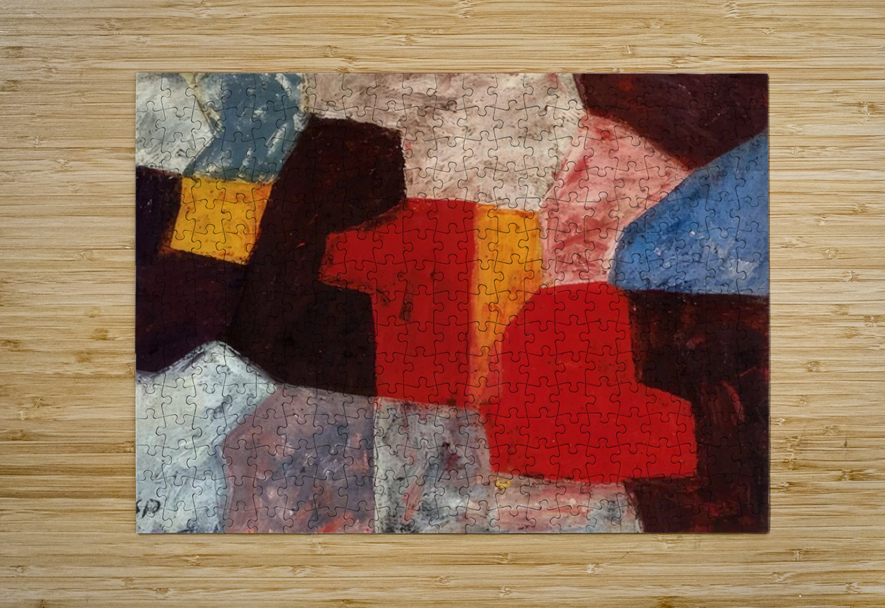 Serge Poliakoff 21 AmericanPainters Puzzle printing
