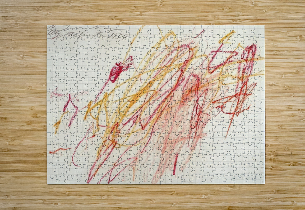 Art by Cy Twombly 56 AmericanPainters Puzzle printing