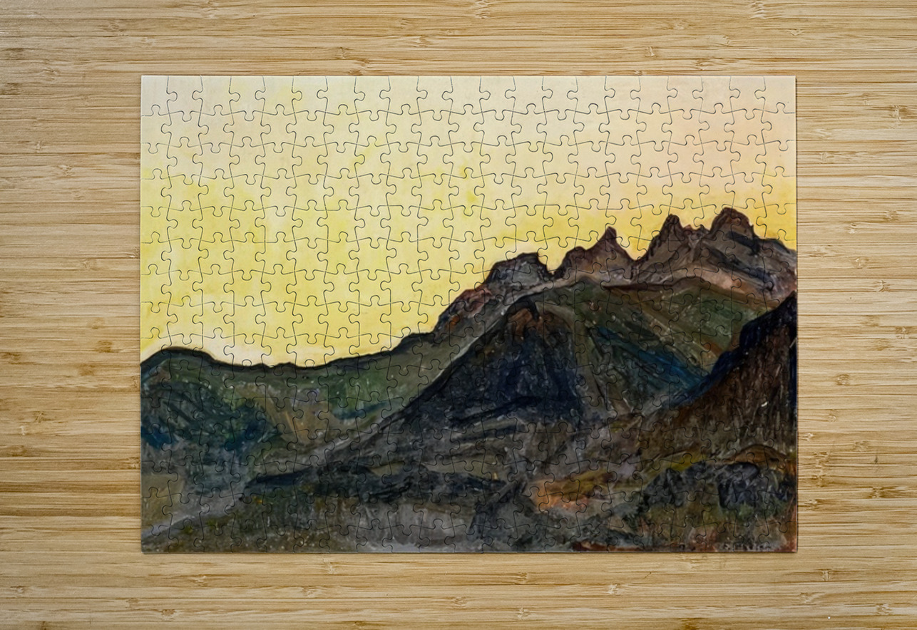 Art by Ferdinand Hodler  17 AmericanPainters Puzzle printing