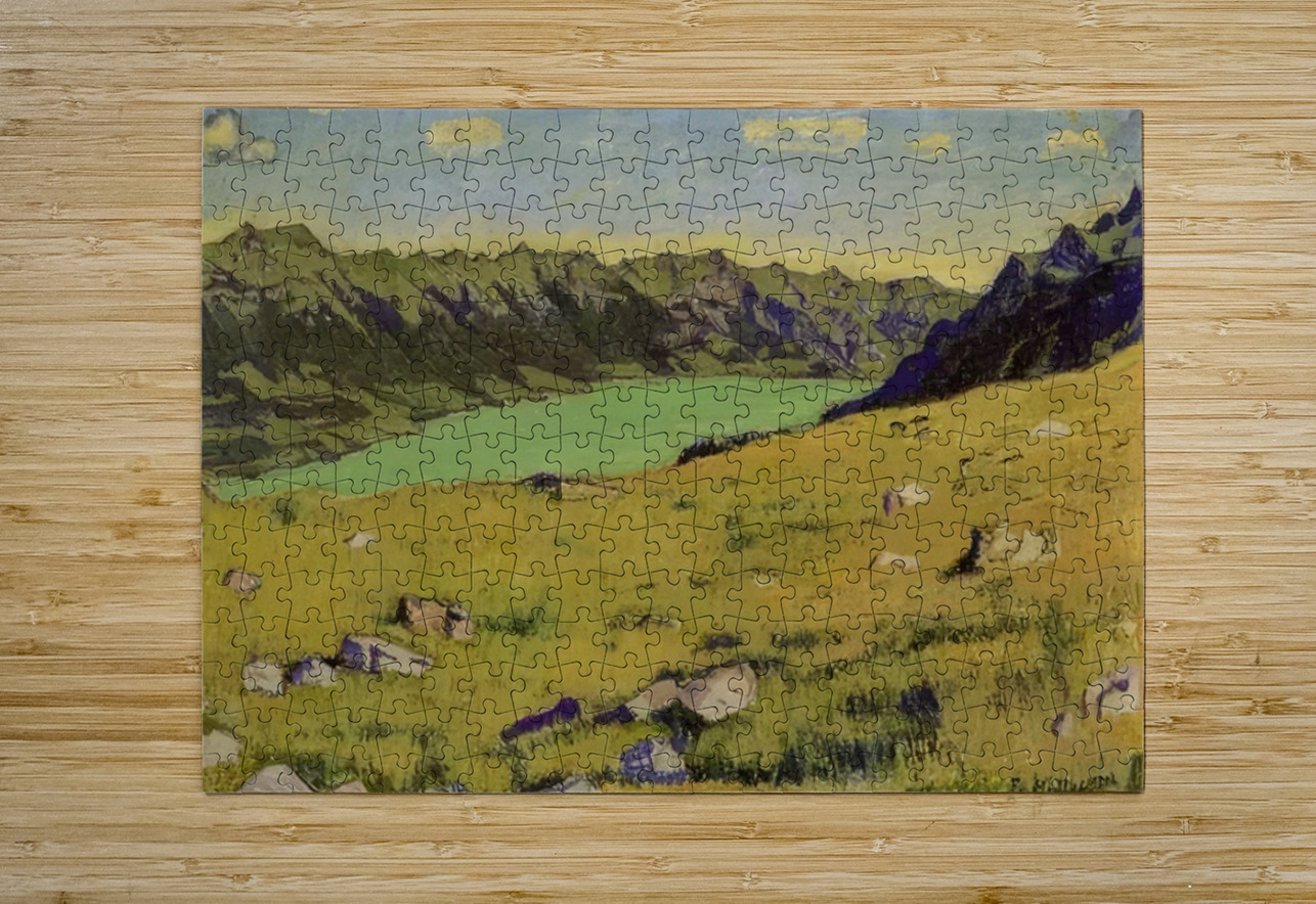 Art by Ferdinand Hodler  54 AmericanPainters Puzzle printing