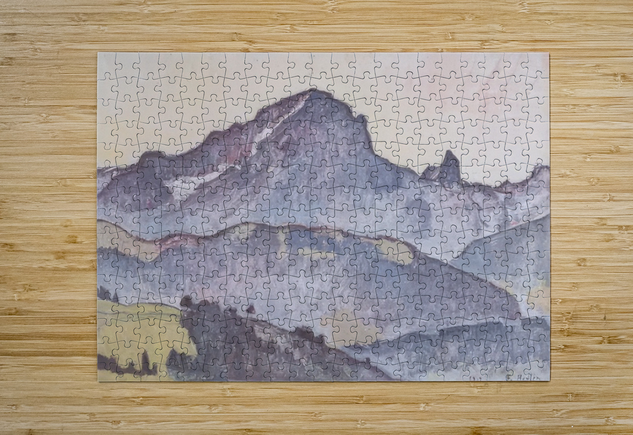 Art by Ferdinand Hodler  55 AmericanPainters Puzzle printing