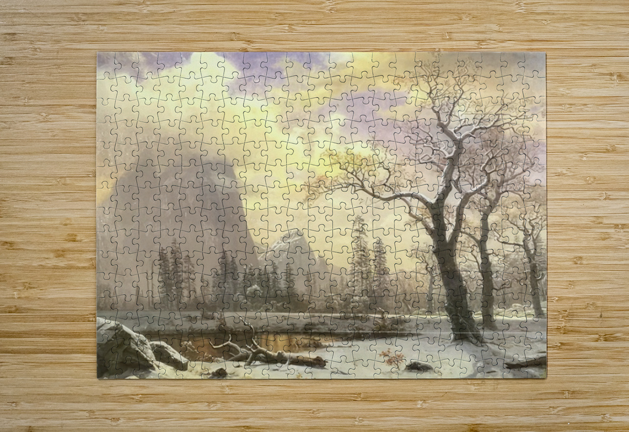 Albert Bierstadt 28 AmericanPainters Puzzle printing