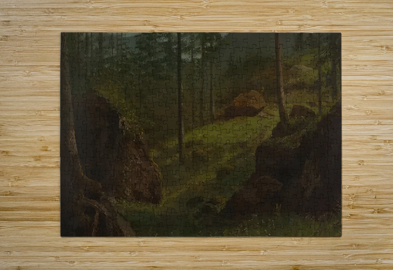 Albert Bierstadt 3 AmericanPainters Puzzle printing