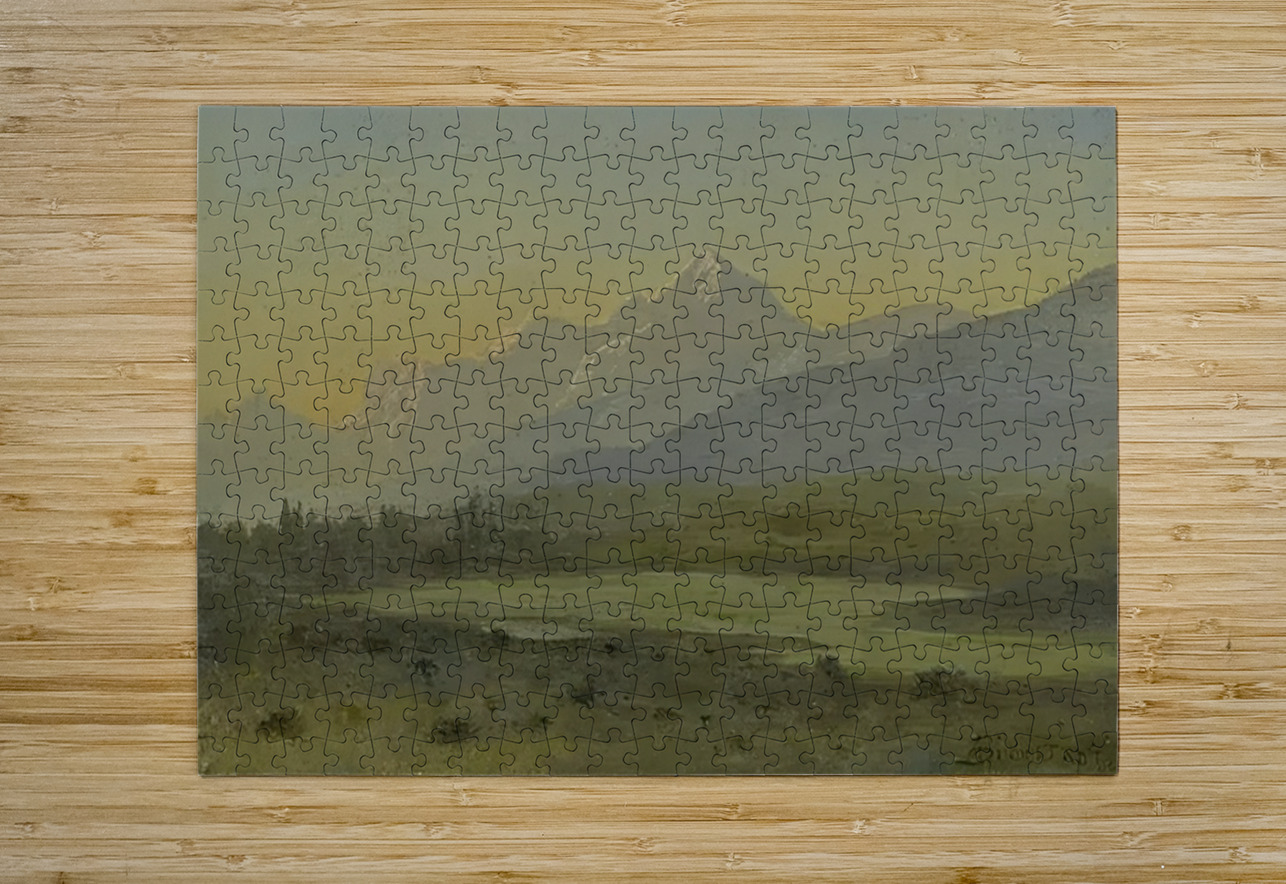 Albert Bierstadt 5 AmericanPainters Puzzle printing