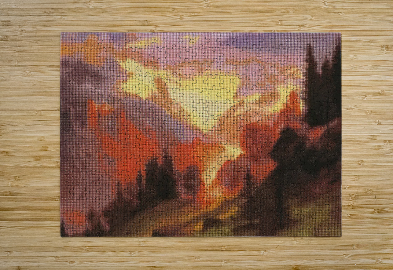 Albert Bierstadt 8 AmericanPainters Puzzle printing