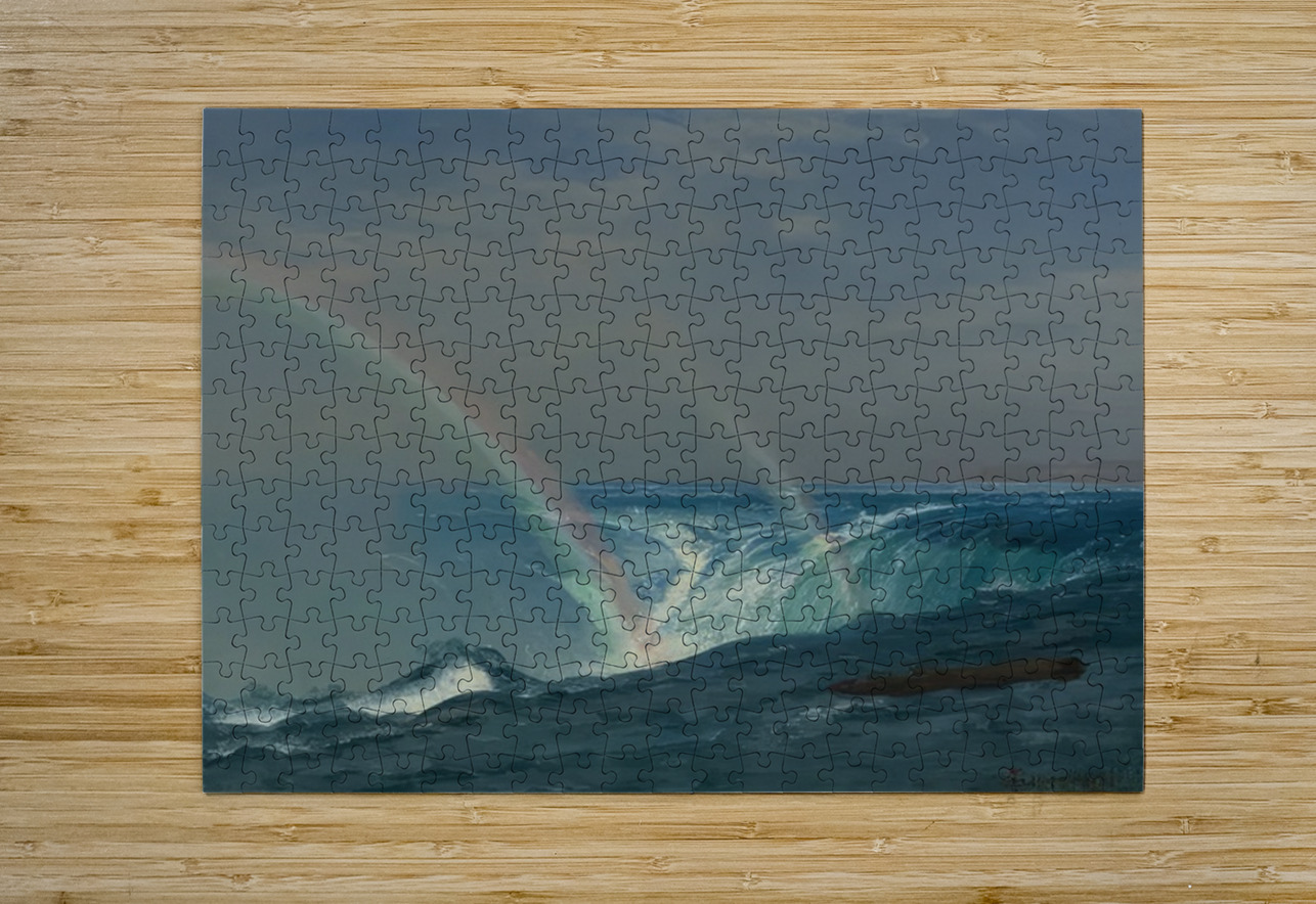 Albert Bierstadt 10 AmericanPainters Puzzle printing