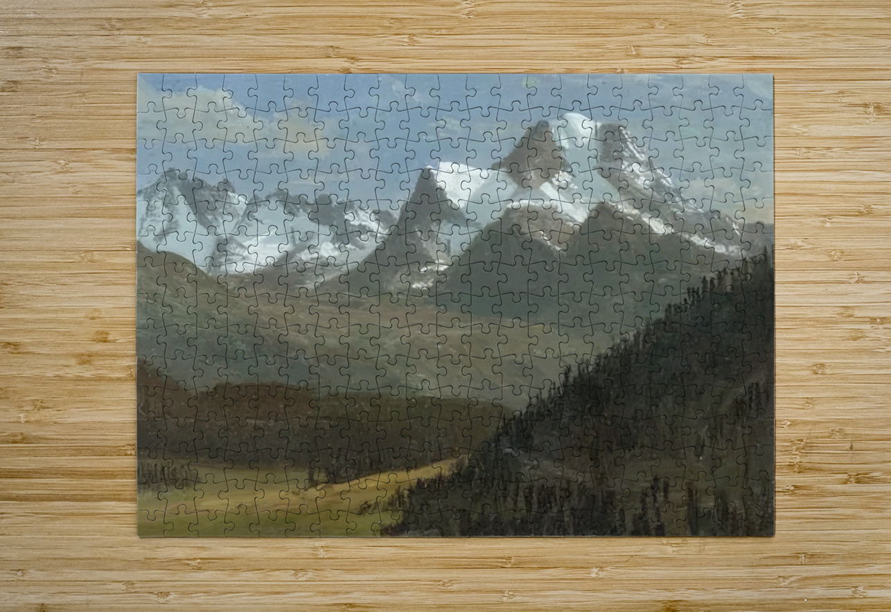Albert Bierstadt 12 AmericanPainters Puzzle printing