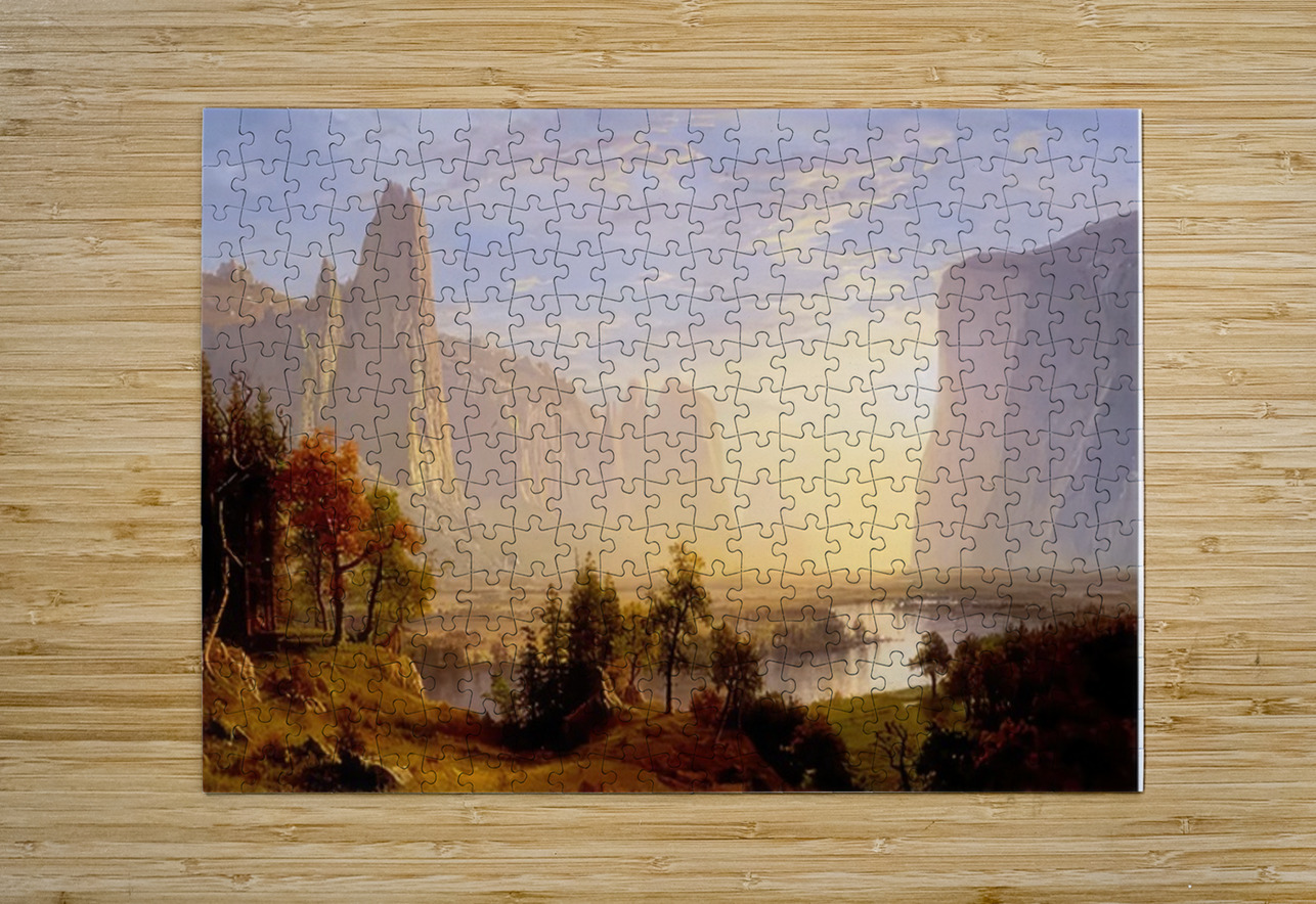 Albert Bierstadt 37 AmericanPainters Puzzle printing