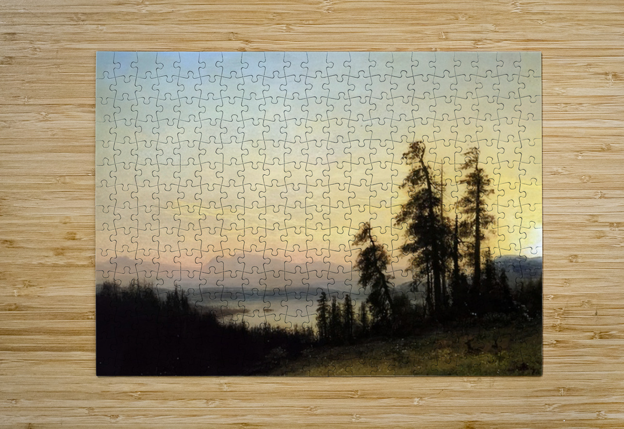 Albert Bierstadt 56 AmericanPainters Puzzle printing