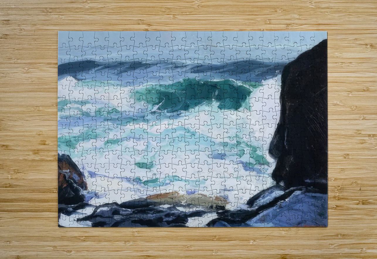 Art by George Bellows 10 AmericanPainters Puzzle printing