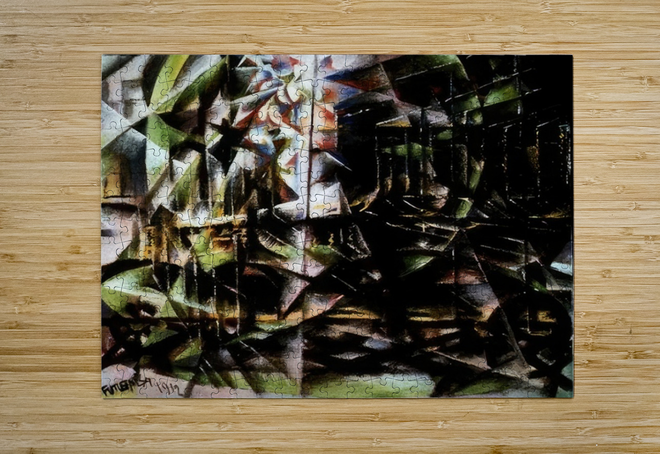 Artwork by Giacomo Balla  10 AmericanPainters Puzzle printing