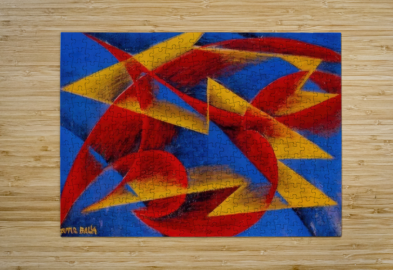 Artwork by Giacomo Balla  29 AmericanPainters Puzzle printing