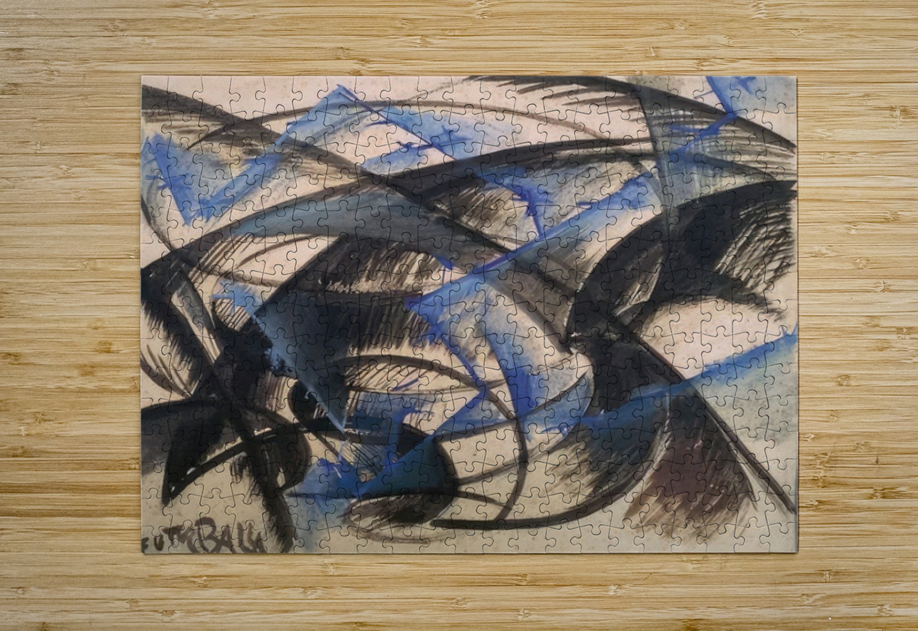 Artwork by Giacomo Balla  1 AmericanPainters Puzzle printing
