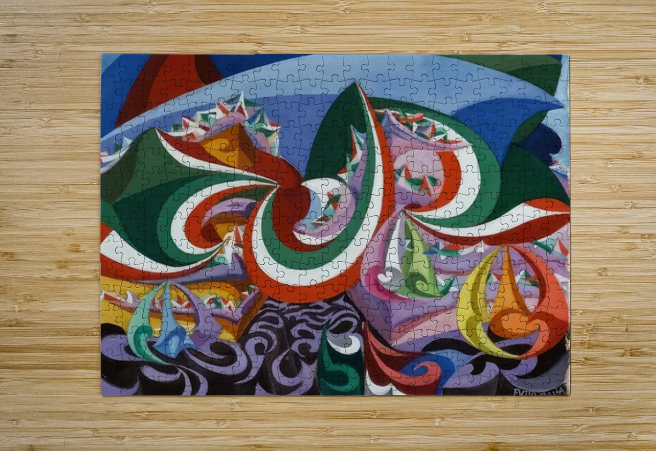 Artwork by Giacomo Balla  11 AmericanPainters Puzzle printing