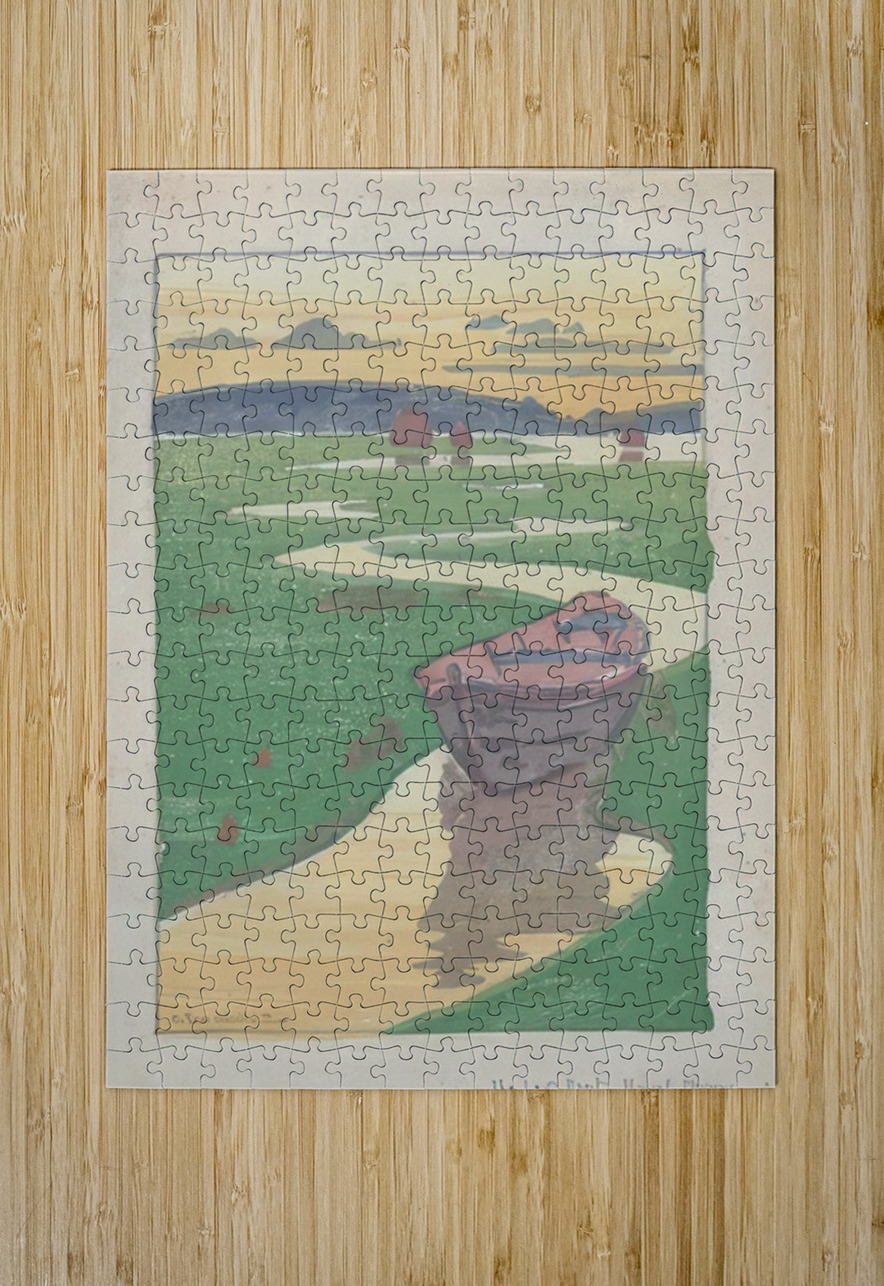 Arthur Wesley Dow 9 AmericanPainters Puzzle printing